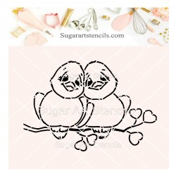 Valentine's day love birds...