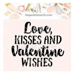 Love kisses and Valentine...
