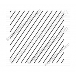 Thin stripes cookie stencil...