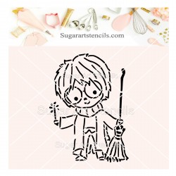 Harry HP PYO cookie Stencil...