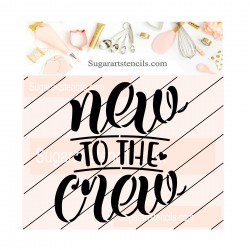 New to the crew baby cookie...