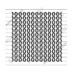 Knit crochet stencil...