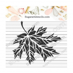 Fall maple leaf cookie...